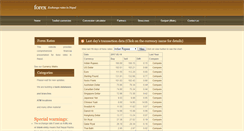 Desktop Screenshot of forex.sanjaal.com