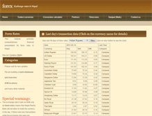 Tablet Screenshot of forex.sanjaal.com